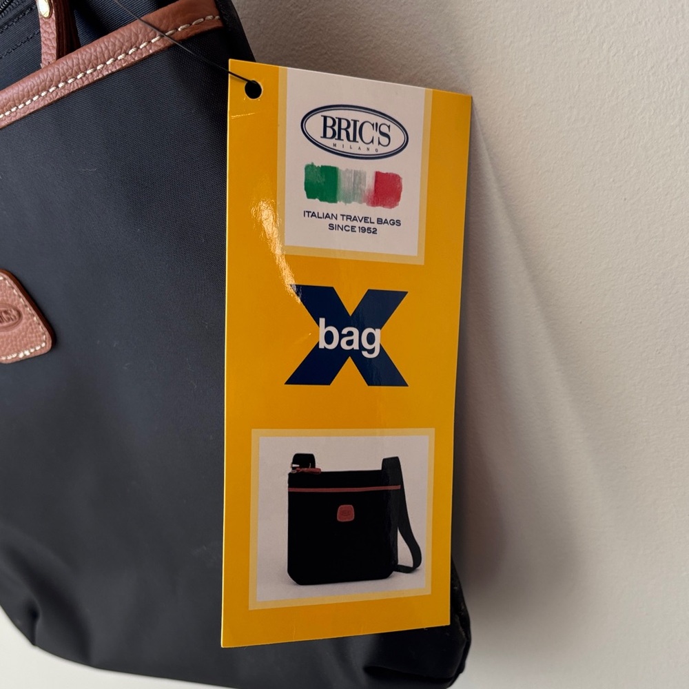 Bric’s small Black Crossbody Bag 11” x 10”NWT - Picture 3 of 4